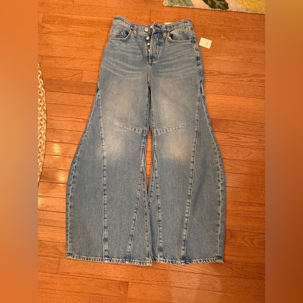 Free People Eden High slouchy size 25 NWT